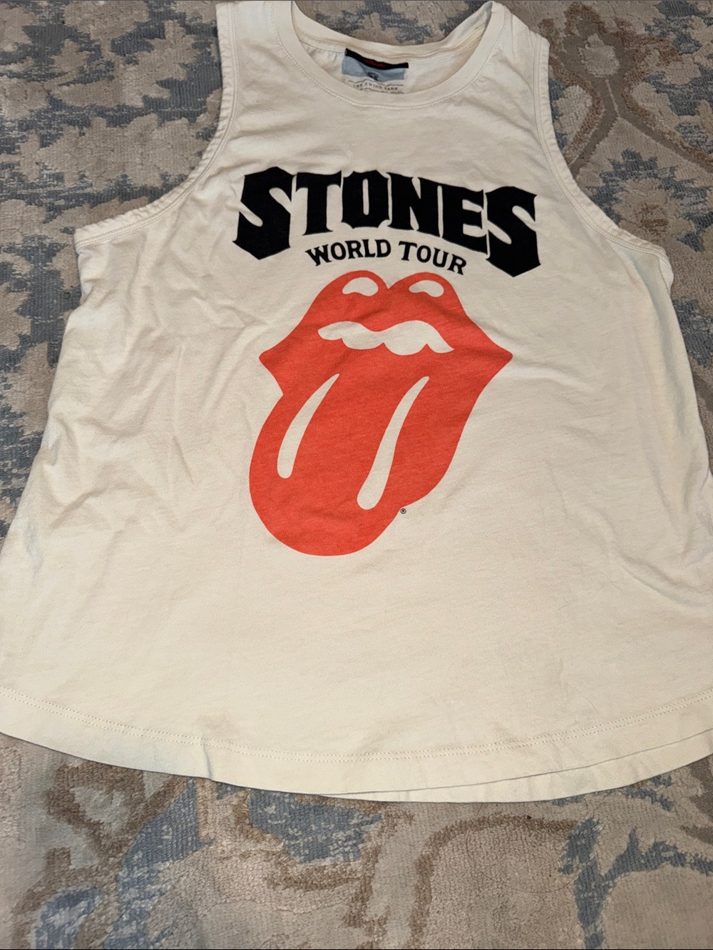 Rolling Stones World Tour Swing Tank S